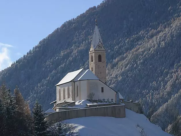 Die Pfarrkirche Katharinaberg ist ein wahrer Kraftort im Schnalstal