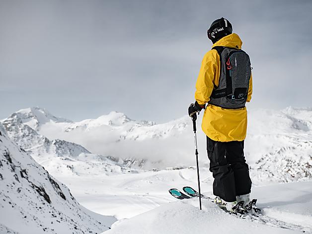 Skifahren am Gletscher