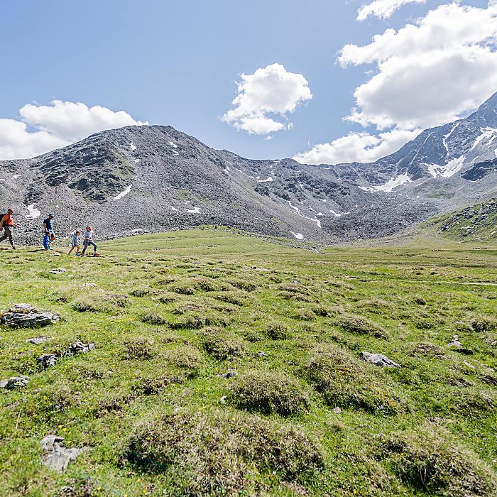 Wandern ab Hotel in Kurzras